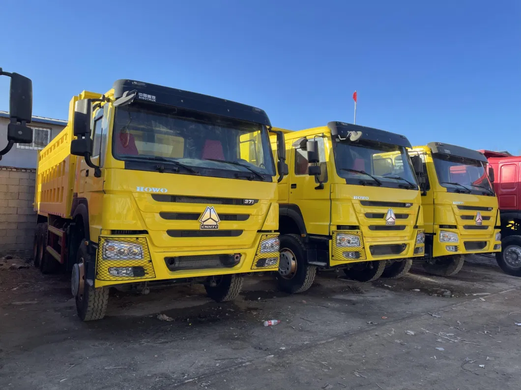 China Sinotruck HOWO Dayun Shacman 6X4 8X4 25t 30t 10/12 Wheels 371HP 375HP 425HP Used Dump Truck for Sale