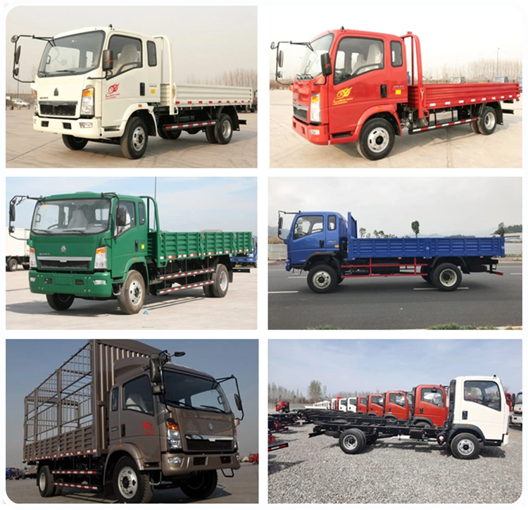 Sinotruck 4X2 Light Truck HOWO 6 Wheel Cargo Lorry Tipper Mini Dump Truck and Used Dump Truck Price for Sale