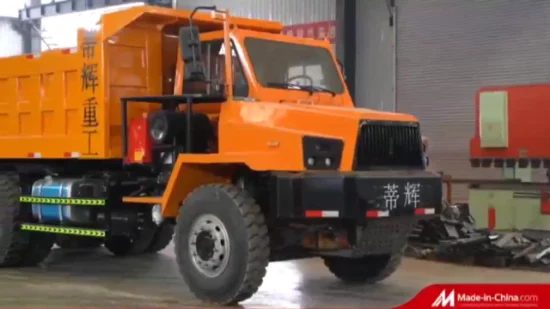 Caminhão basculante de mineração de 30 toneladas personalizável para veículo de transporte, veículo especial de rampa de equipamento de mineração, veículo de eixo, pesado