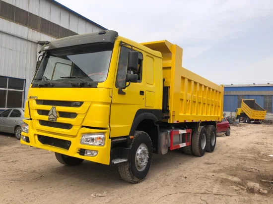 China Sinotruck HOWO Dayun Shacman 6X4 8X4 25t 30t 10/12 Rodas 371HP 375HP 425HP Caminhão basculante usado para venda