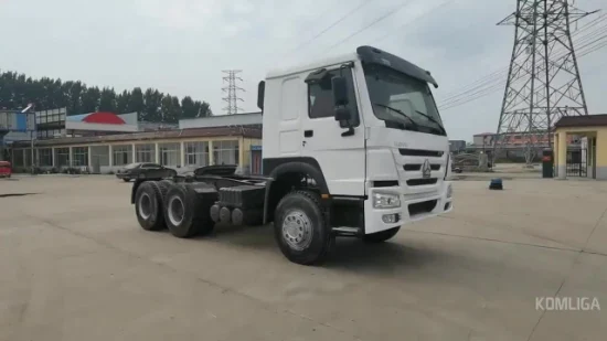 Usado HOWO Sinotruk 371 Preço Tow Trailer Cargo Prime Mover Head Lamp Truck para venda na Nigéria