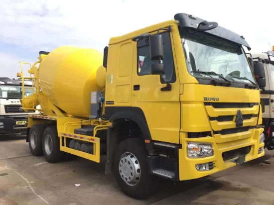 Sinotruk HOWO novo usado 6m3 8m3 10m3 12m3 14m3 16m3 18m3 Dumper basculante de carga pesada Sinotruck Rhd Cimento Caminhão misturador de concreto