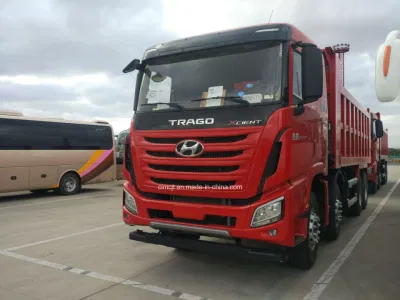 Novo caminhão basculante pesado Hyundai Xcient 8X4 40 toneladas para venda